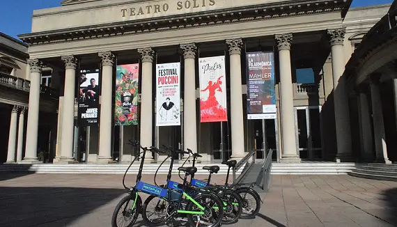 Passeios de bicicleta por pontos de interesse em Montevidéu